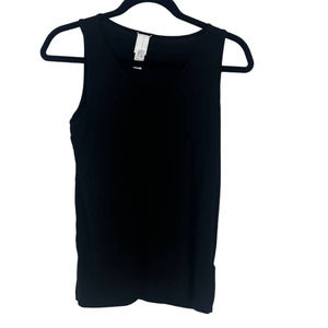 Wynne layers tank top size xxs black stretchy casual lightweight